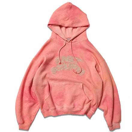 LIMITED EDITION HAND-DYED CLASSIC HOODED SWEATSHIRT 1/1 EDITION- CLOUD PINK