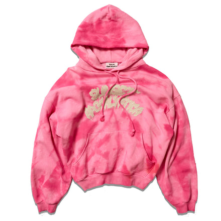 LIMITED EDITION HAND DYED CLASSIC HOODED SWEATHIRT 1/1 EDITION - HOT PINK