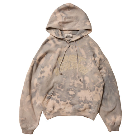 LIMITED EDITION HAND DYED CLASSIC LOGO HOODED SWEATSHIRT 1/1 EDITION STONE