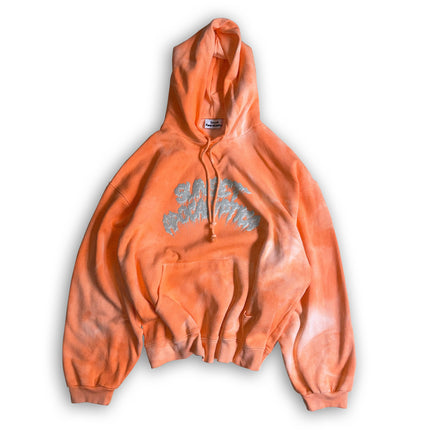 LIMITED EDITION HAND-DYED CLASSIC HOODED SWEATHSIRT - DESERT ORANGE 1/1 EDITION