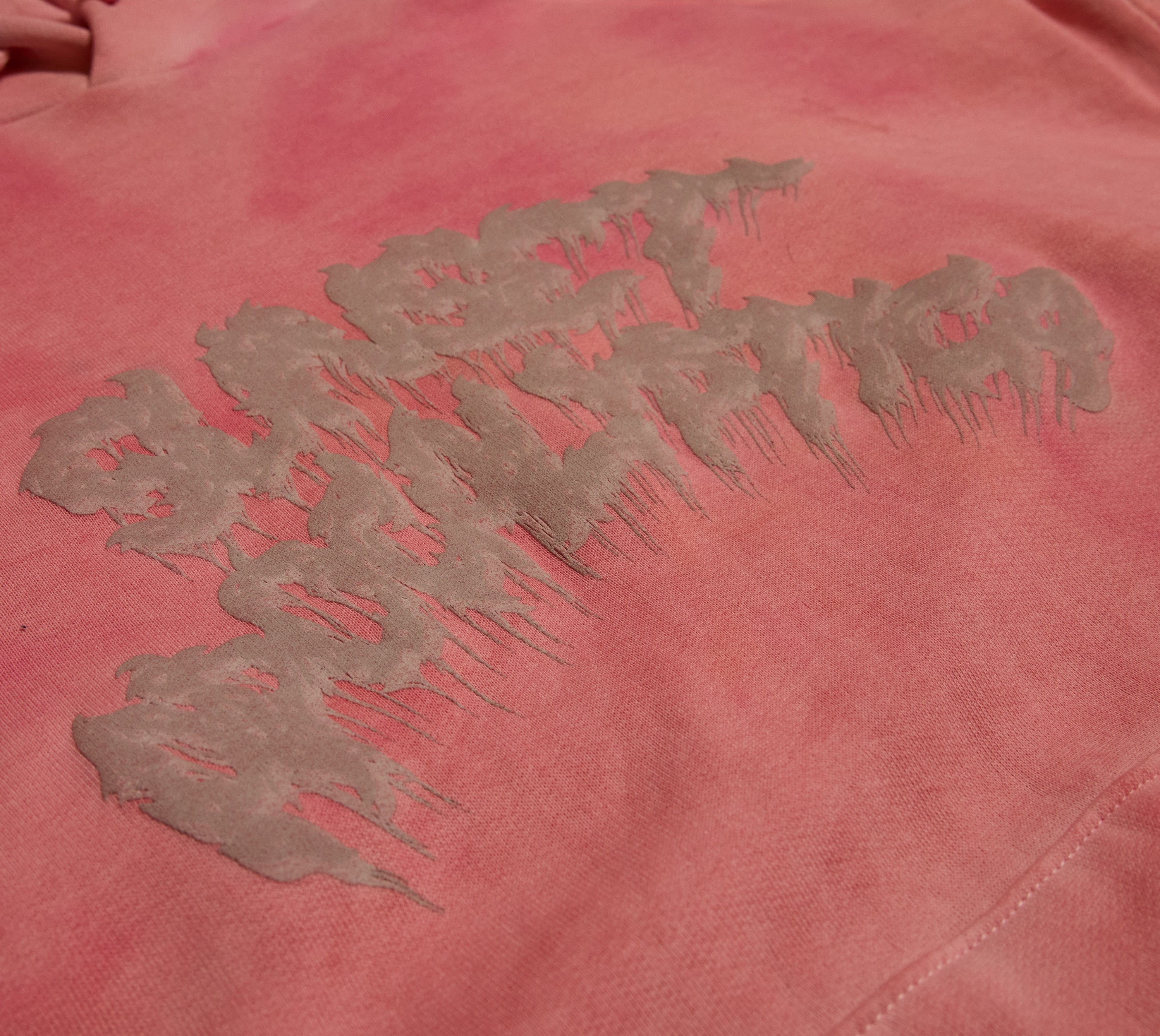 LIMITED EDITION HAND-DYED CLASSIC HOODED SWEATSHIRT 1/1 EDITION- CLOUD PINK