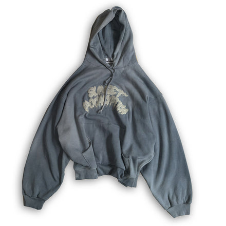 LIMITED EDITION HAND-DYED CLASSIC HOODED SWEATHSIRT - SOLID GREY 1/4 EDITION